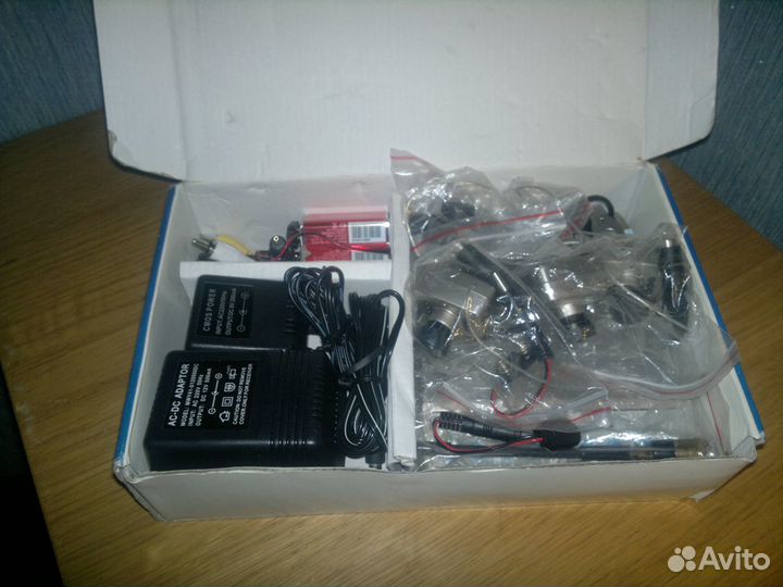 Комплект 6 беспроводных видеокамер