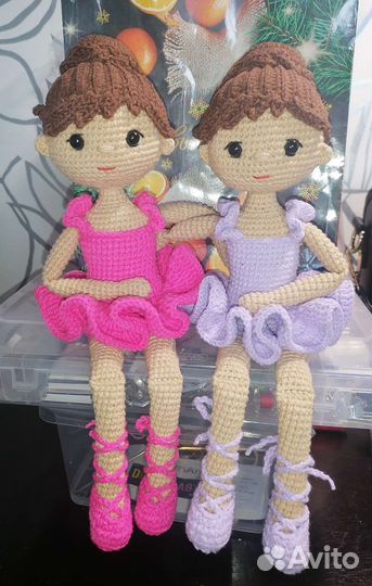 Куклы вязаные