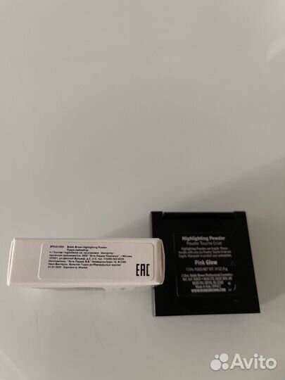 Bobbi brown пудра- хайлайтер Pink glow 4 г