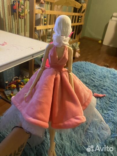 Платье длч кукол бжд