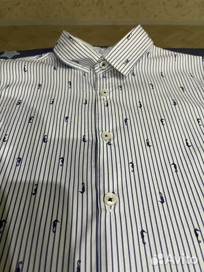 Рубашки на мальчика 140