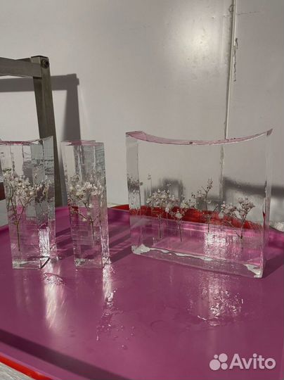 Доставка цветочного льда 15019 грамм