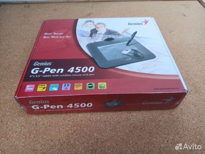 Графический планшет genius G-PEN 4.500