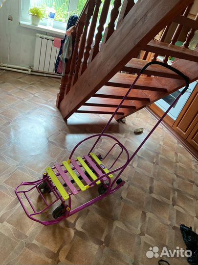 Санки на колесах