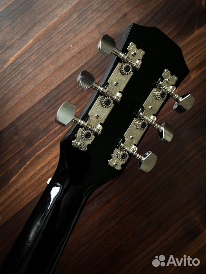 Гитара акустическая Черная (Новая)