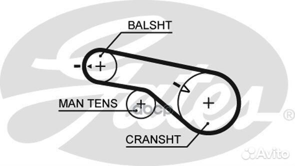 Комплект ремня грм hyundai sonata 16/98-10/01
