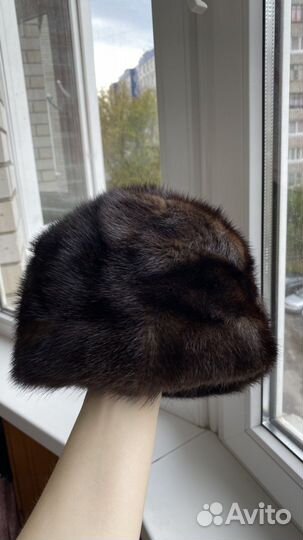 Шапка норковая женская