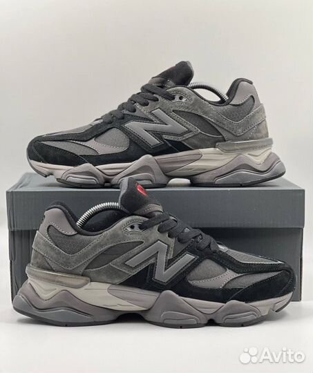 Кроссовки New Balance 9060 Black Castlerock Grey