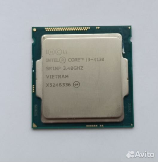 Процессор intel core i3 4130