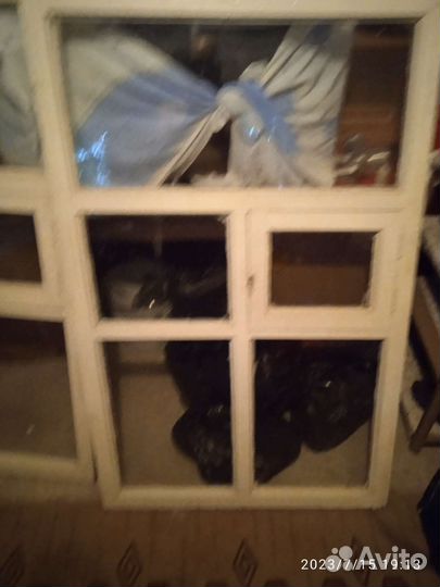 Деревянные оконные рамы бу