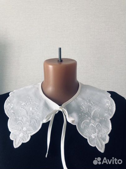 Воротники кружевные и вышитые. Винтаж