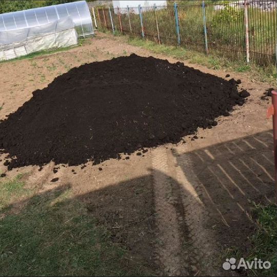 Чернозем плодородная земля от 3-х кубов Доставка