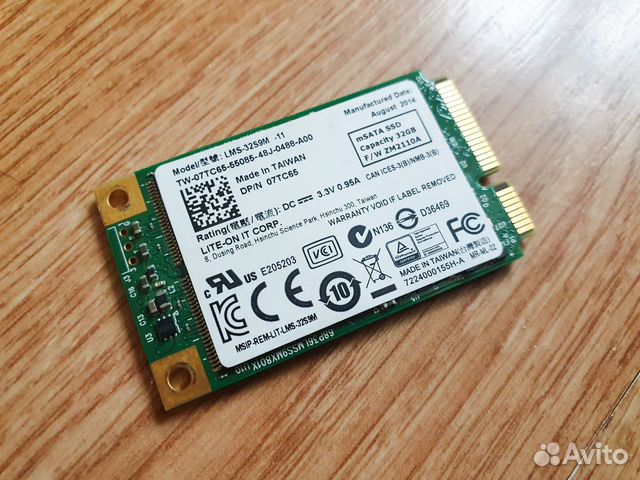 Память ноутбука SSD 32 GB купить в Москве | Электроника | Авито