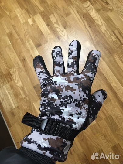 Перчатки тактические утепленные новые