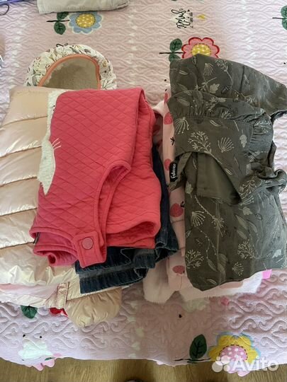 Вещи пакетом на девочку 116 122