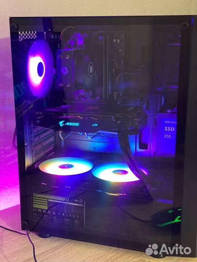Игровой пк полный комплект с монитором