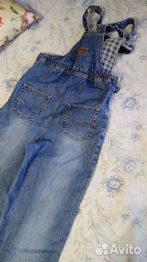 Джинсовый комбинезон для беременных