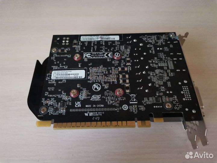 Видеокарта Palit GeForce GTX 1050ti