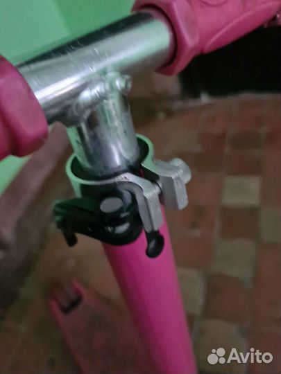 Самокат детский трехколесный бу