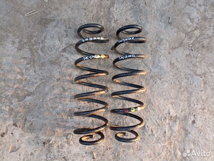 Пружины задние Skoda Octavia A5 1Z 2004-2013