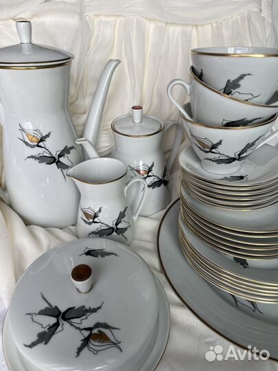 Кофейный сервиз ГДР Freiberger