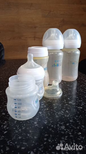 Бутылочки avent