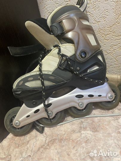 Ролики раздвижные 33-38 размер