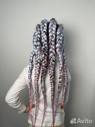 Косы и брейды со узором