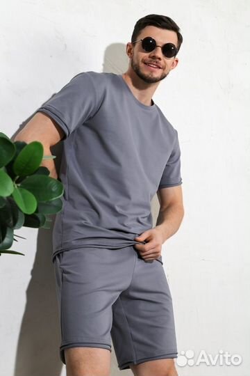 Костюм мужской Рилз-4 серый