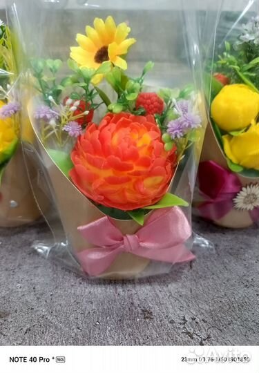 Сувенирное мыло к 8 марта