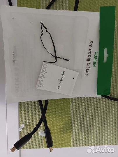 Кабель hdmi UGreen 2м в оплетке