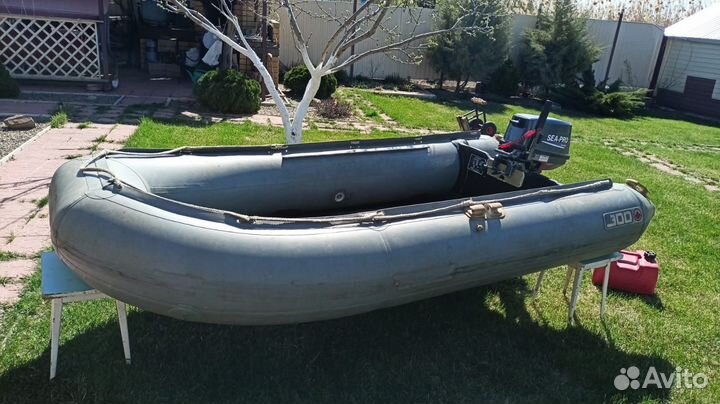 Продаю лодку Юкона 300 Канада и мотор Hidea HD5FHS