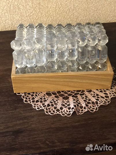 Светильник подвесной хрустальный