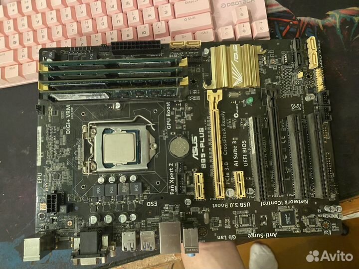 Комплектующие для пк материнская плата и тд