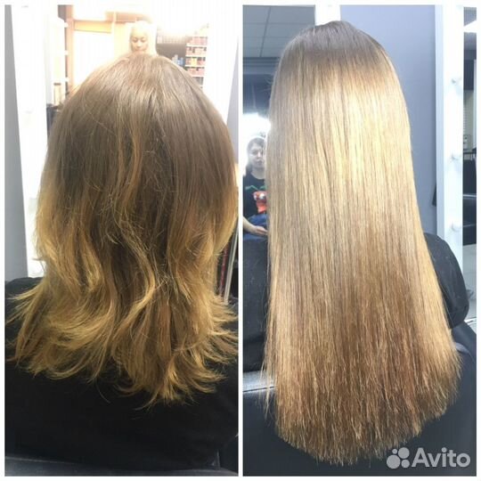 Наращивание волос, коррекция, снятие, капсуляция