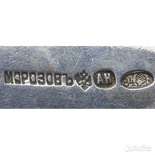 Старинный серебряный набор 