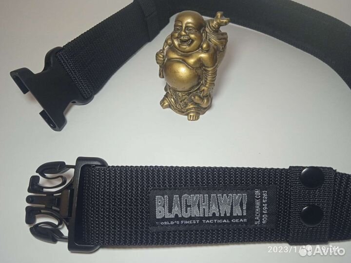 Ремень тактический чёрный