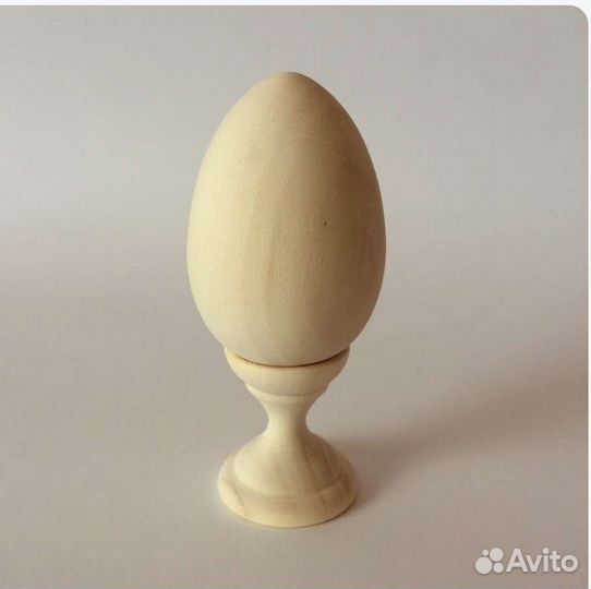 Яйцо деревянное заготовка