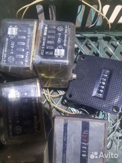 Счётчики импульсов и моточасов 227,228чп