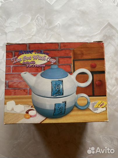 Комплект для для себя любимой. Чайник чашечка