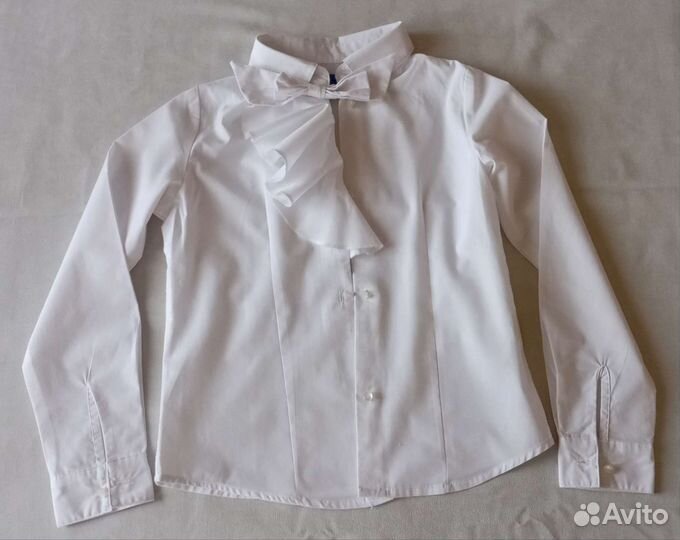 Блузка для девочки школьная