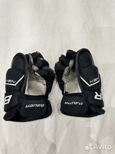 Краги хоккейные bauer размер 9