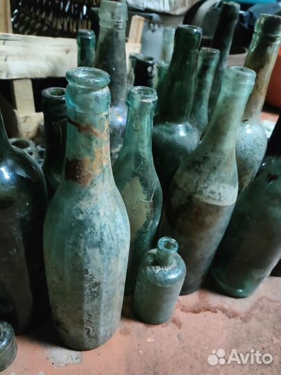 Старинные флакончики, бутылочки