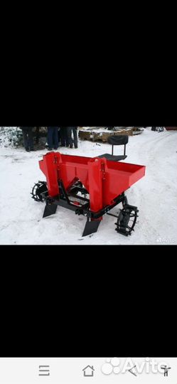 Картофелесажалка кс-2-мт для минитрактора