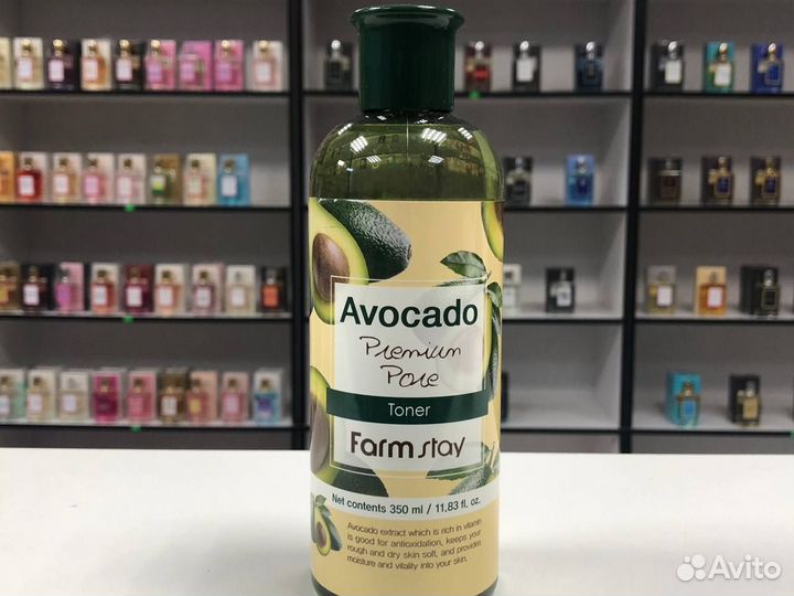 Тонер farmstay Avocado Premium Pore Toner с экстра