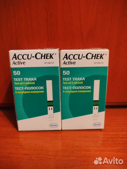 Тест полоски Accu Check