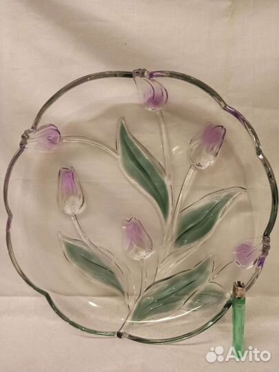 Посуда, стекло, хрусталь, поднос, блюдо,салатник