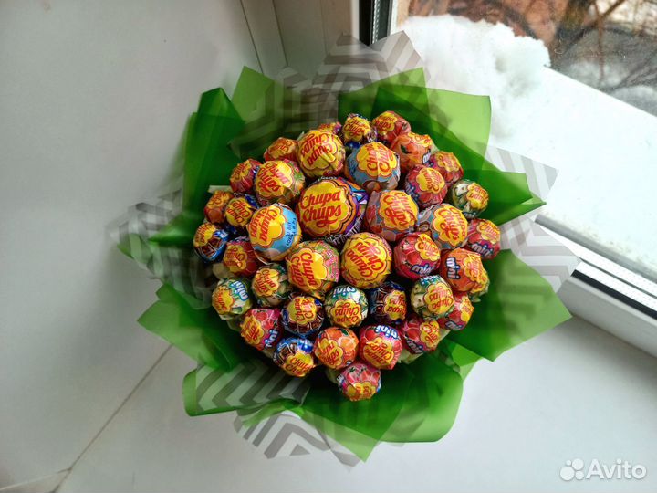 Съедобные букеты сладкие