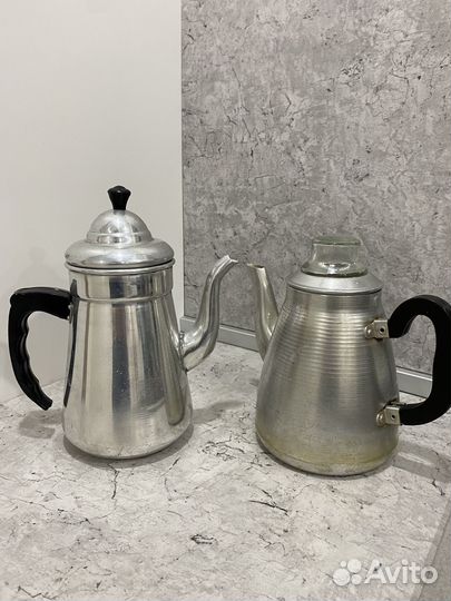 Кофейник алюминиевый СССР