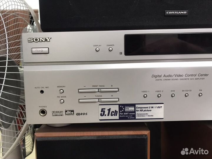 Ресивер sony str de400 и cortland sth 5500